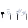 Solar-LED-Gartenstecker-Set „Schmetterling“