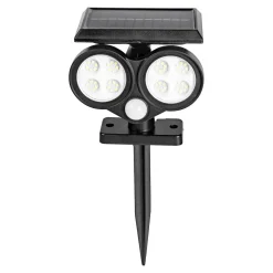 Solar-LED-Sicherheitsstrahler „2 in1“