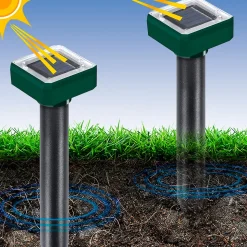 Solar-Maulwurfvertreiber, 2 Stück