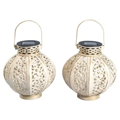 Solar-Schattenleuchten "Metall", 2 Stück