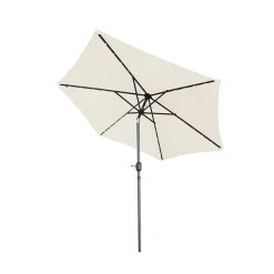 Solar-Sonnenschirm "Sternenhimmel" creme