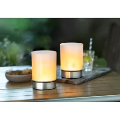 Solar-Windlicht „Premium“, 2 Stück