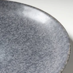 Speisteller-Set, Steinzeug Moos'N'Stein Grau