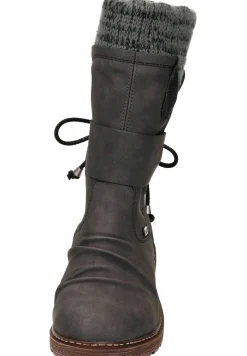 Stiefel grau