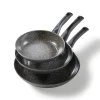 STONELINE CERAMIC Keramik Pfannen-Set 3-teilig 20/24/28 | ohne Deckel