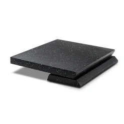 STONELINE Edelstahl Messer Set 5-teilig mit Messerblock | Schwarz