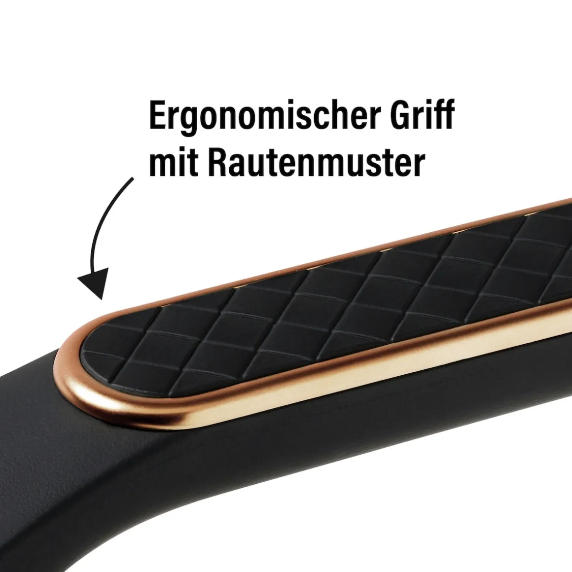 STONELINE Kochgeschirr-Set 11-teilig 18/20/24 Roségold | mit Deckeln