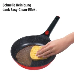STONELINE SMART Bratpfanne 24 cm | ohne Deckel - Rot