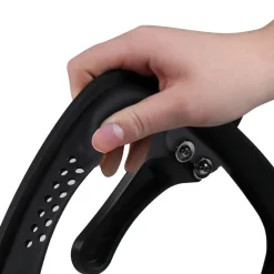 STONELINE SMELL WELL FUTURE Glasdeckel Eckig 24 cm mit SMELL WELL Funktion | Schwarz