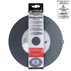 STONELINE Universal Glasdeckel 16/18/20/22/24/26/28 | Grau