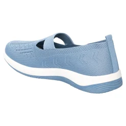 Stretch-Ballerina „Aktiv“ blaugrau