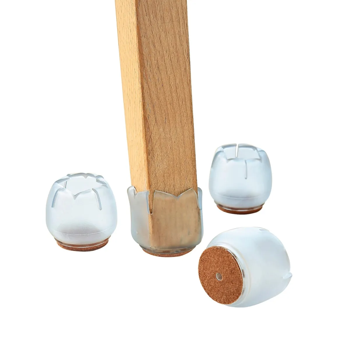 Stuhlbeinkappen, 4 Stück mittel