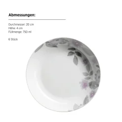 Tellerset, Porzellan Sono