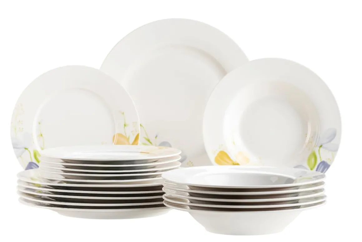 Tellerset, Porzellan Zibal