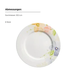 Tellerset, Porzellan Zibal