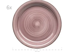 Teller-Set, Steingut Lumaca Berry