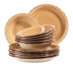 Teller-Set, Steingut Lumaca Berry