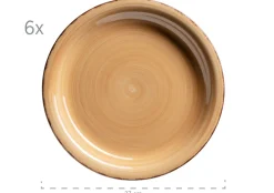 Teller-Set, Steingut Lumaca Dunkelblau