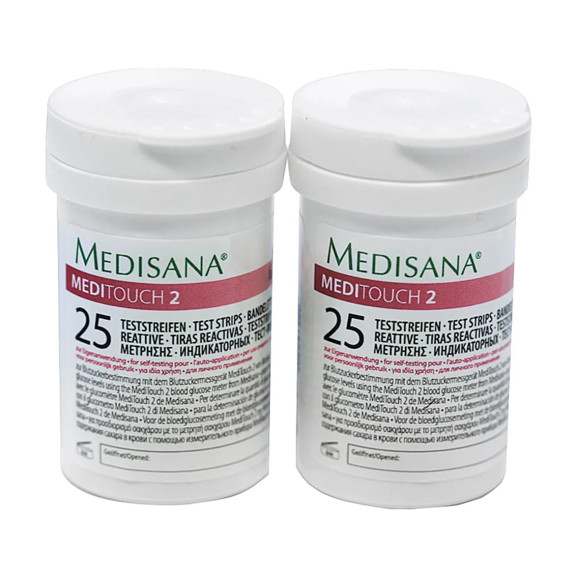 Teststreifen MediTouch "2", 50 Stück
