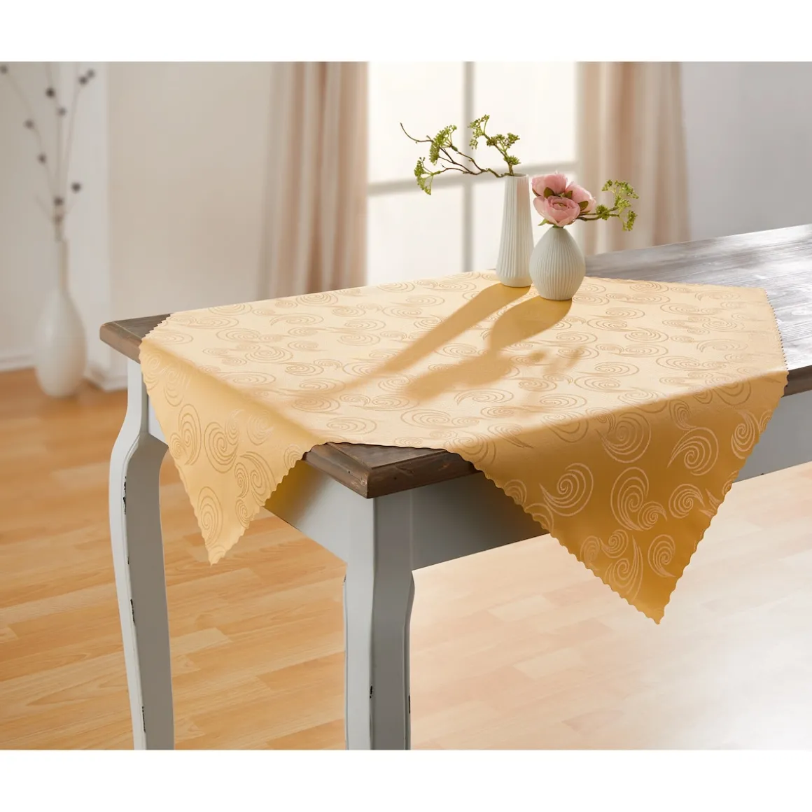 Tischdecke "Spirale", 80x80 cm