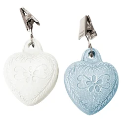 Tischtuchbeschwerer „Herz“, 6 Stück