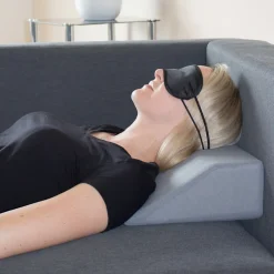 Trapezkissen mit Wärme und Massage Grau