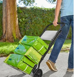 Trittlasten-Trolley, Trittleiter 2 Stufen 