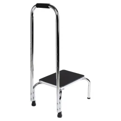 Trittstufe, höhenverstellbarer Haltegriff