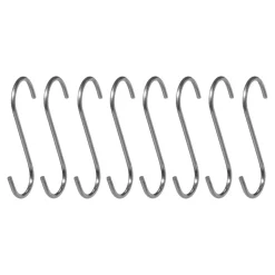 Universal-Haken „Edelstahl“, 8 Stück