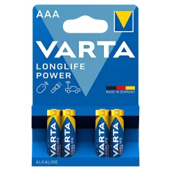 Varta-Longlife-Power-Batterien AAA, 4 Stück