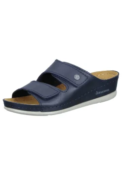 VILLORA Pantoletten blau