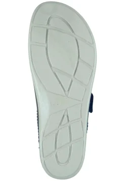 VILLORA Pantoletten blau