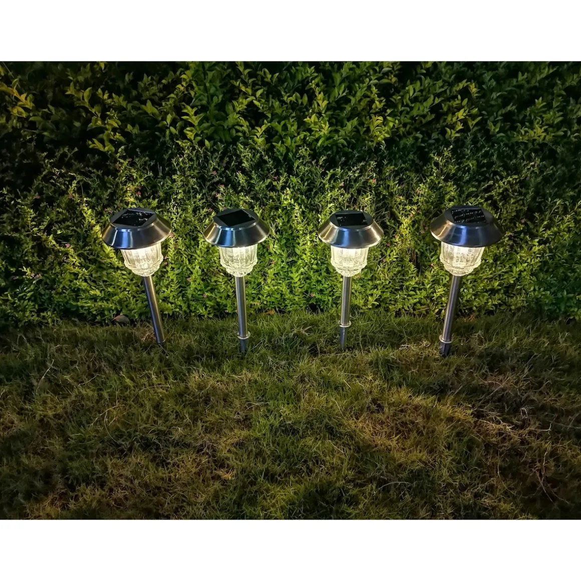 Wegbegrenzung mit Filament-LED und Booster, 1 Stück