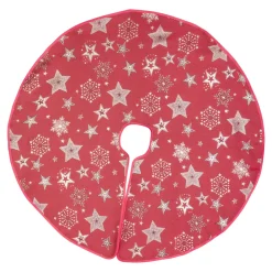 Weihnachtsbaumdecke "Sterne", Ø 100 cm