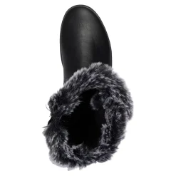 Winterstiefel mit Leder