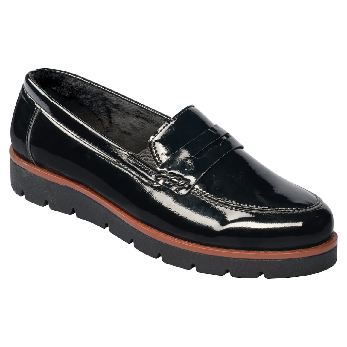 Wärme-Slipper „Verena“ schwarz