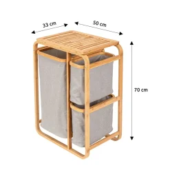 Wäschesammler „Bambus“