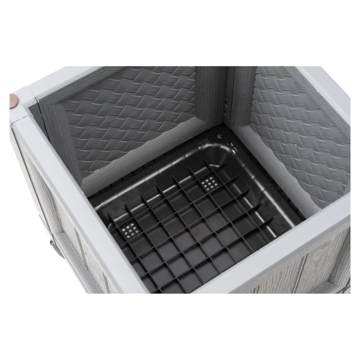 XXL-Pflanzturm mit Rollen Einfach